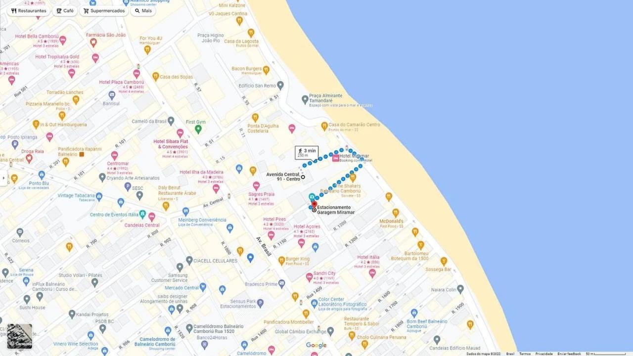 CLR84 - 70 Metros da Areia da Praia, Calçadão, Garagem, 1 Dormitório Climatizado, Wi-Fi Balneário Camboriú Exterior foto